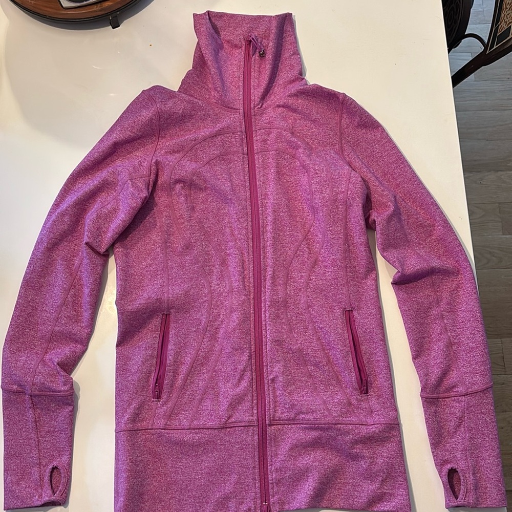 Pink Lululemon Zip-up